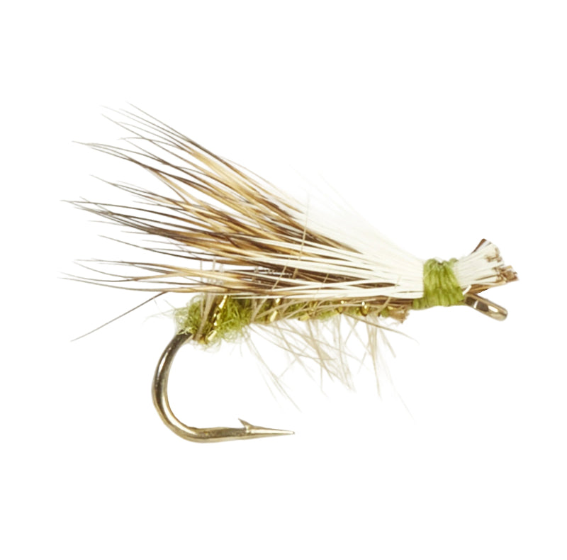 CADDIS/SEDGE FLY ELK HAIR HI-VIS OLIV