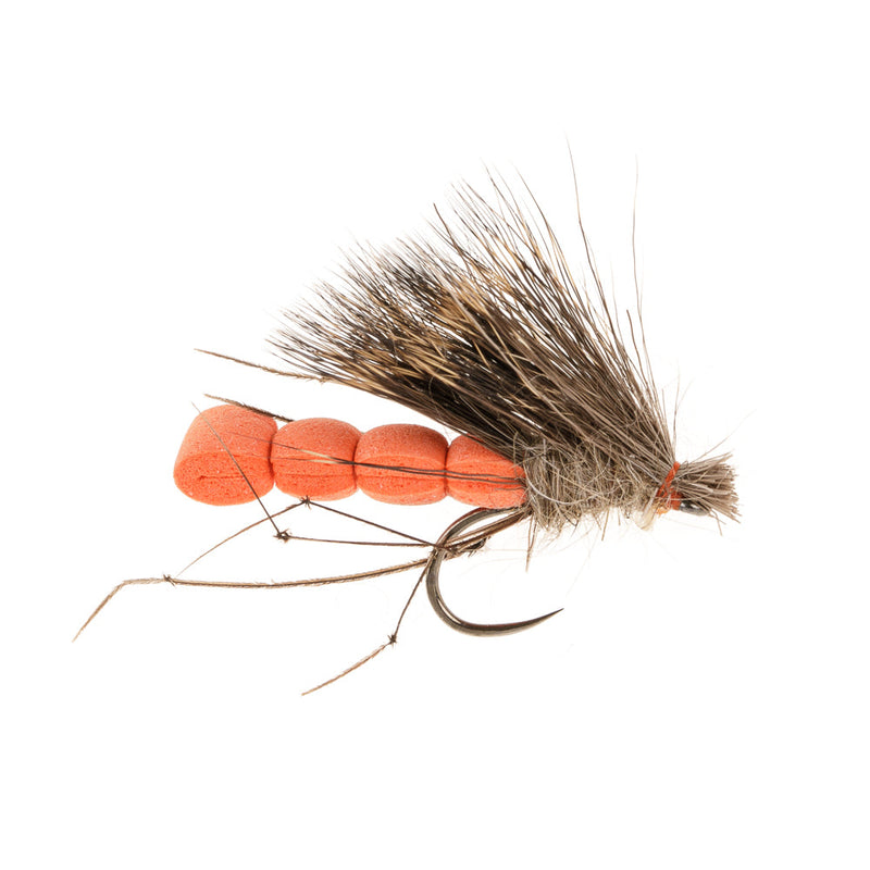CADDIS/SEDGE BARBLESS FLY RIPPLE FOAM SEDGE ORANGE