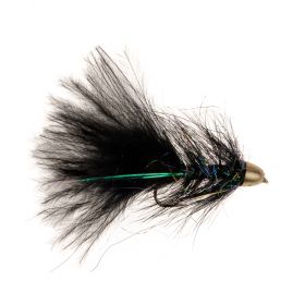 CONE HEAD BUGGER FLY CONEHEAD LIGHTNING BUGGER PEACOCK BLACK