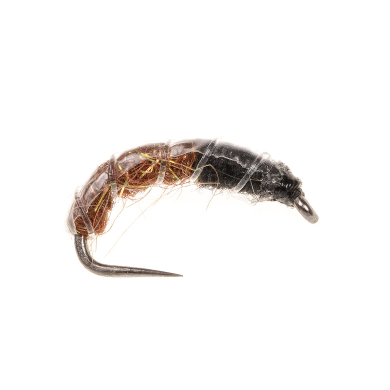 CZECH NYMPH BARBLESS FLY SLIM LINE CZECH NYMPH BROWN
