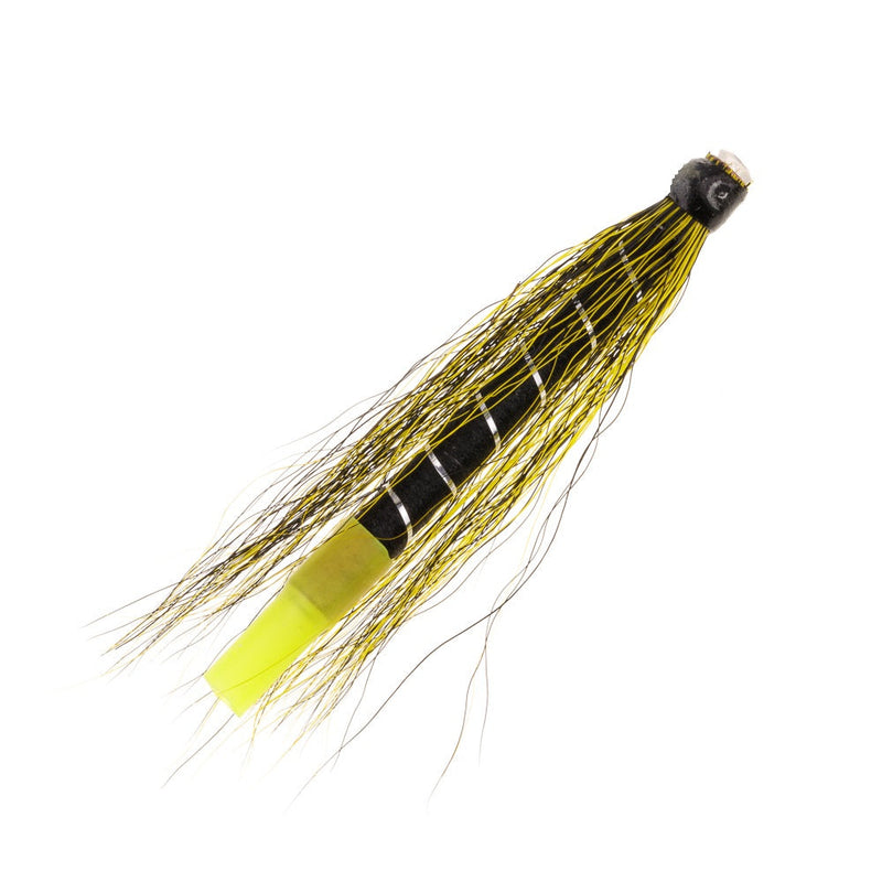 TUBES - COPPER SALMON FLY BLACK & YELLOW