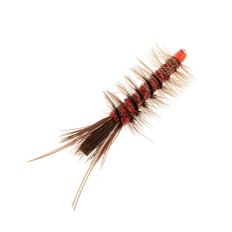 TUBES - COPPER SALMON FLY FRANCIS RED