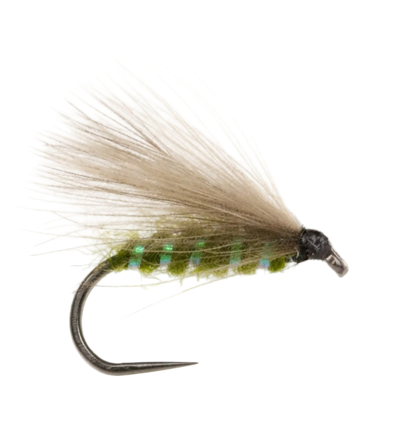 CUL DE CANARD BARBLESS FLY F-FLY OLIVE