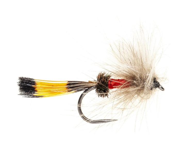 CUL DE CANARD BARBLESS FLY CDC ROYAL COACHMAN