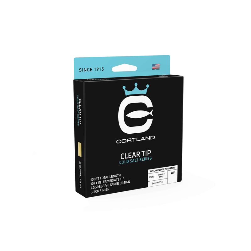 CORTLAND CLEAR TIP INTERMEDIATE / FLOATING FLY LINE