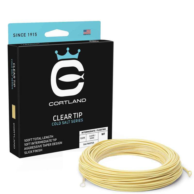 CORTLAND CLEAR TIP INTERMEDIATE / FLOATING FLY LINE