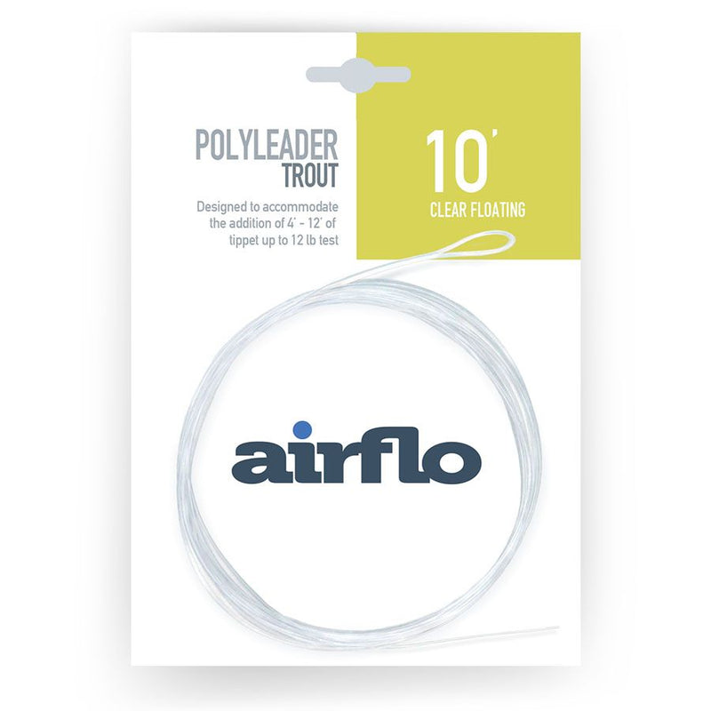 AIRFLO POLYLEADER TROUT 10FT