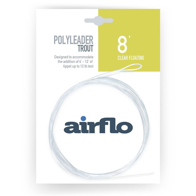 AIRFLO POLYLEADER TROUT 8FT