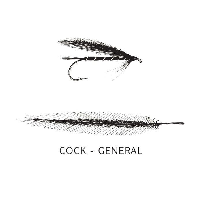 HACKLES COCK GENERAL FLY TYING FEATHERS