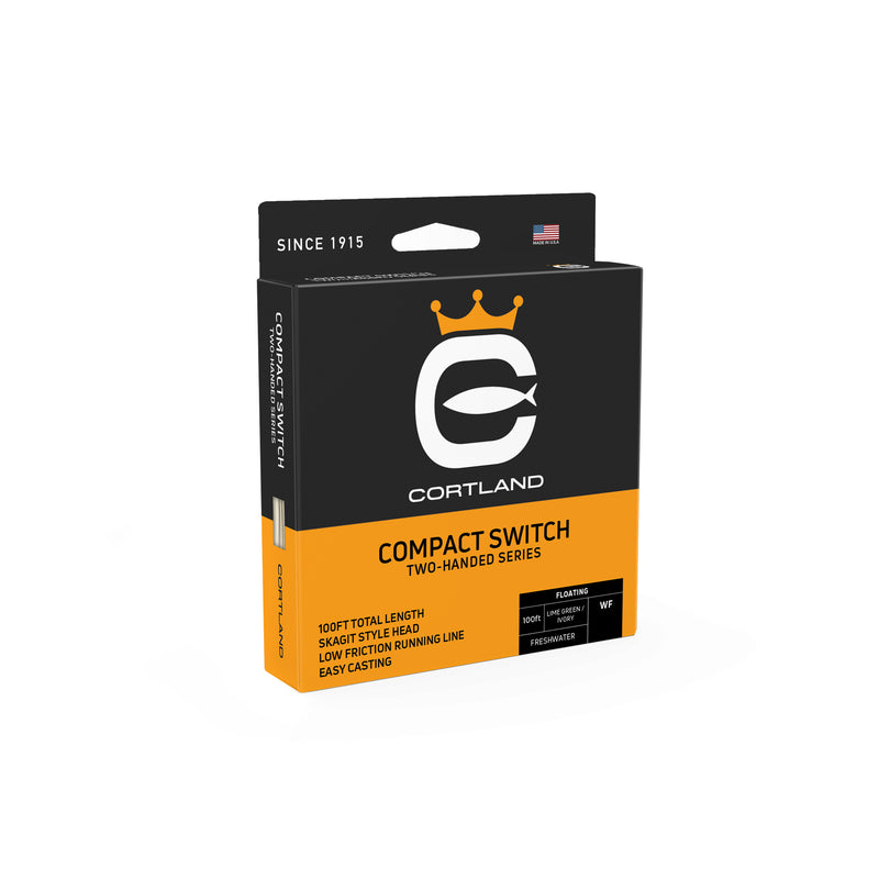 CORTLAND COMPACT SWITCH TWO HANDED FLOATING FLY LINE