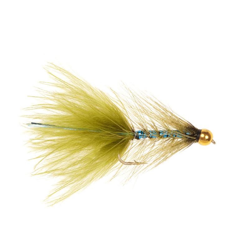 DAMSEL FLY BLUE FLASH BEADHEAD DAMSEL
