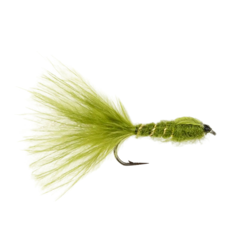 DAMSEL FLY MARABOU OLIVE DAMSEL