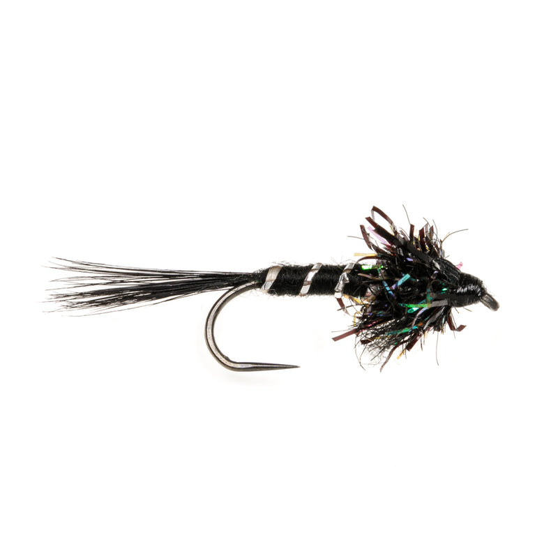 STILLWATER BARBLESS FLY FRITZ BLACK DAMSEL