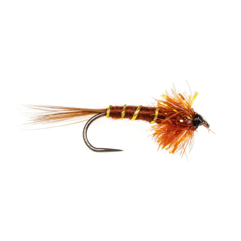 STILLWATER BARBLESS FLY FRITZ BROWN DAMSEL