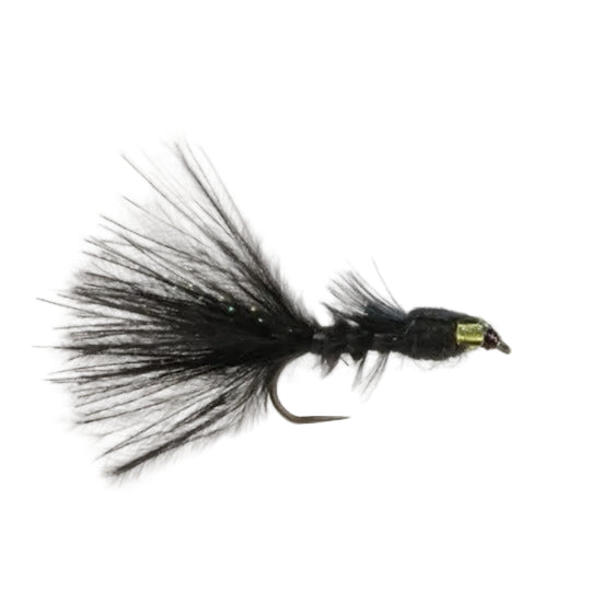 STILLWATER BARBLESS FLY BEAD EYE BLACK WEIGHTED DAMSEL