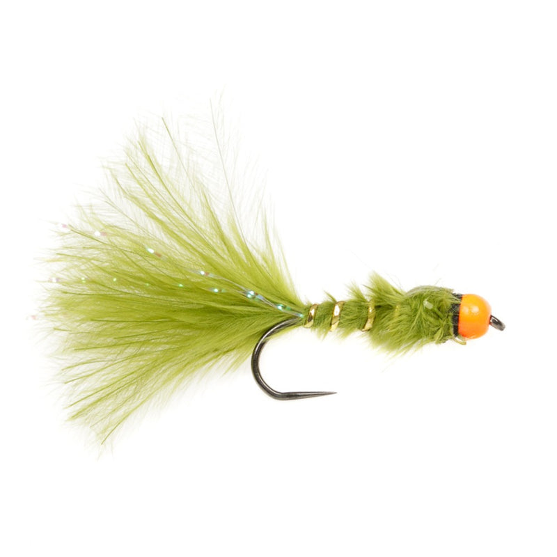 STILLWATER BARBLESS FLY ORANGE HOTHEAD DAMSEL