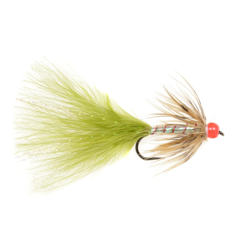 STILLWATER BARBLESS FLY RED HOTHEAD MIRAGE DAMSEL