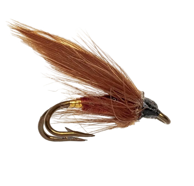 TROUT DOUBLE FLY COWDUNG