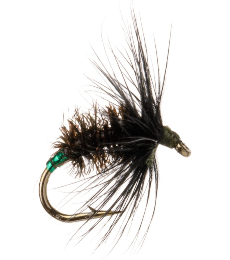 COARSE FLY BLACK PEACOCK GREEN HOLO