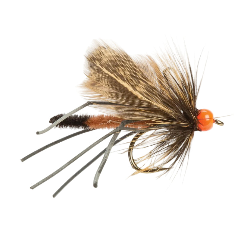 DADDY LONG LEGS FLY TUNGSTEN ORANGE