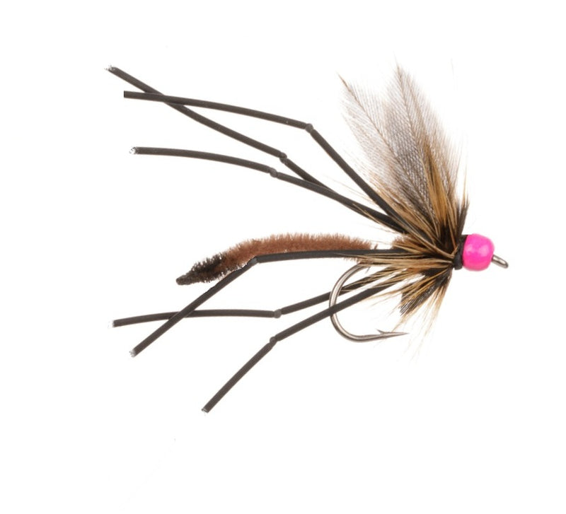 DADDY LONG LEGS FLY TUNGSTEN PINK