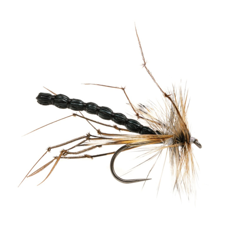 DADDY LONG LEGS BARBLESS FLY DETACHED BLACK DADDY LONGLEGS