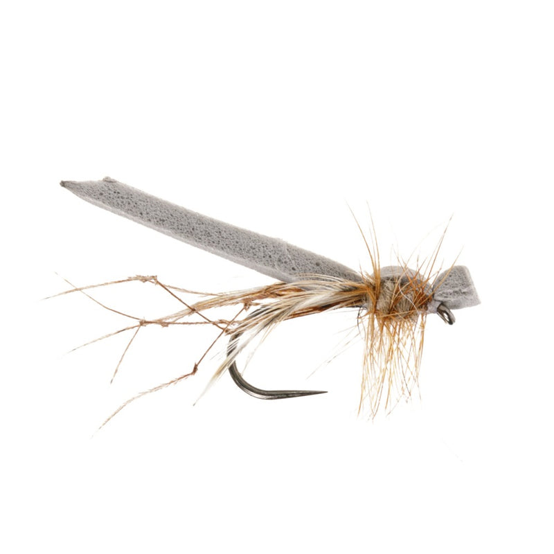 DADDY LONG LEGS BARBLESS FLY FOAM BODY GREY DADDY LONGLEGS
