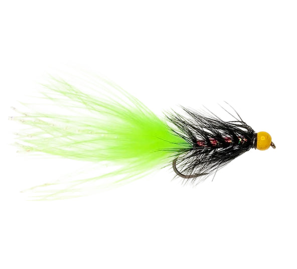 DANCER FLY CHARTREUSE DANCER & YELLOW HEAD