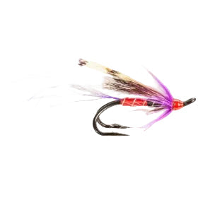 SALMON DOUBLE FLY ALLYS PURPLE