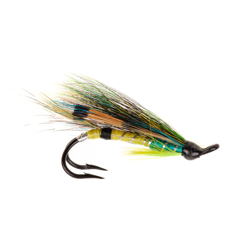 SALMON DOUBLE FLY GREEN HIGHLANDER