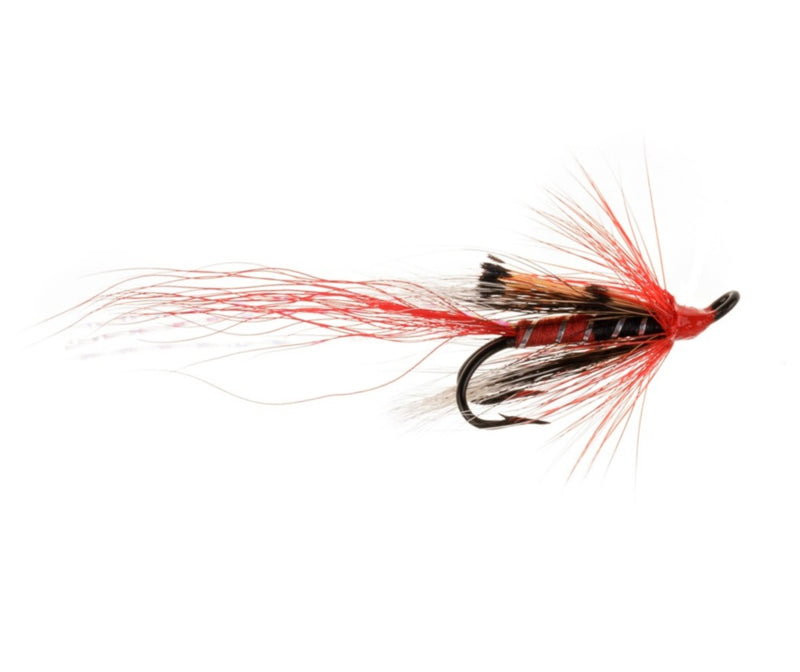 SALMON DOUBLE FLY ALLY SHRIMP ORANGE