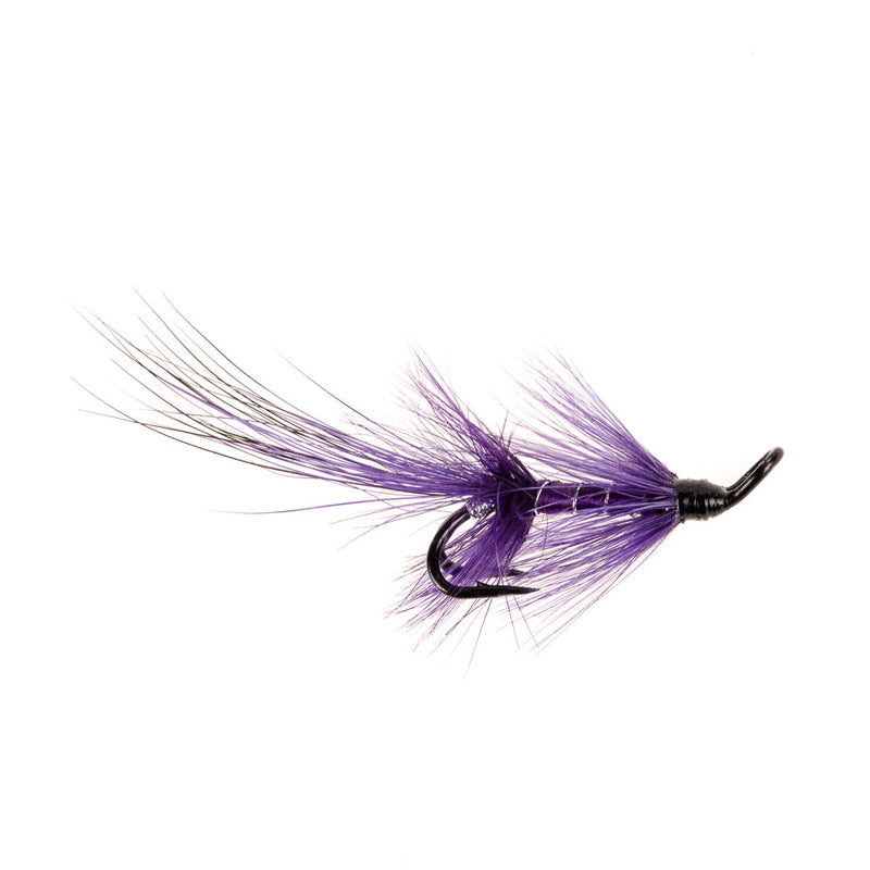 SALMON DOUBLE FLY ALLY PURPLE