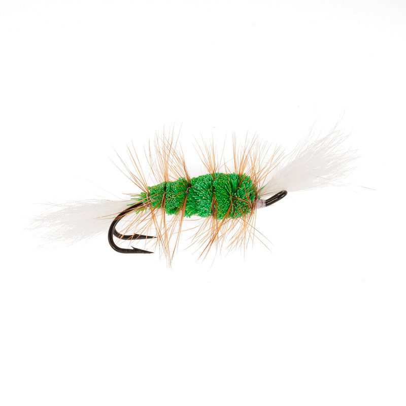 SALMON DOUBLE FLY GREEN BOMBER