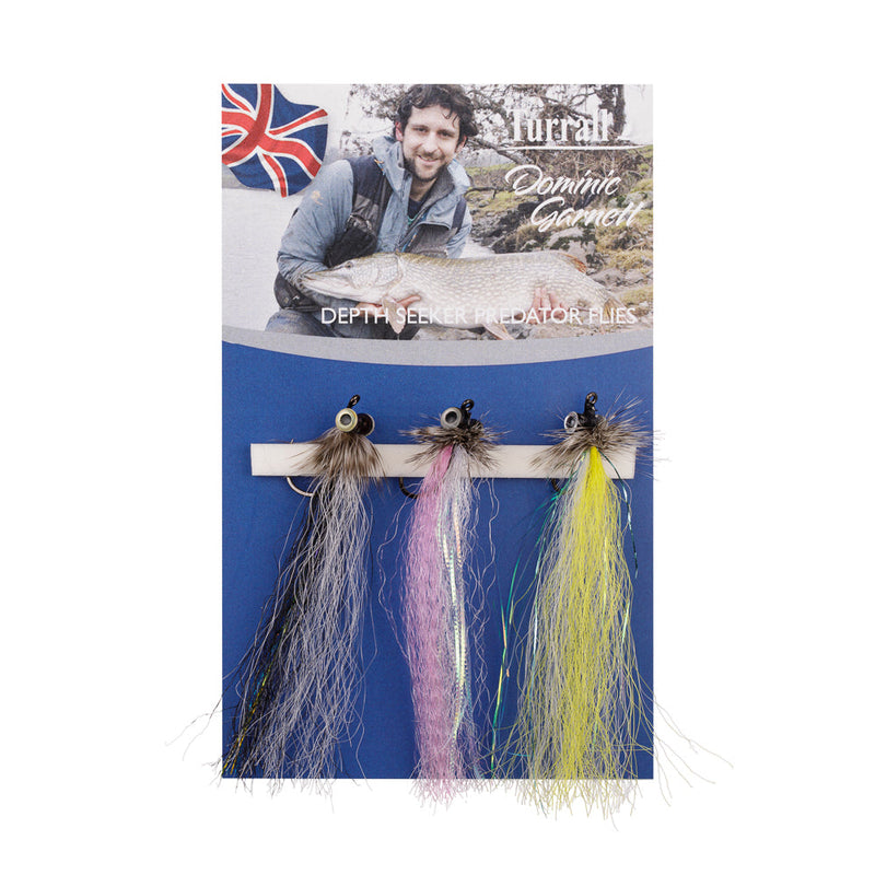 SIGNATURE SELECTION DEPTH SEEKER PIKE FLY SELECTION 3 FLIES