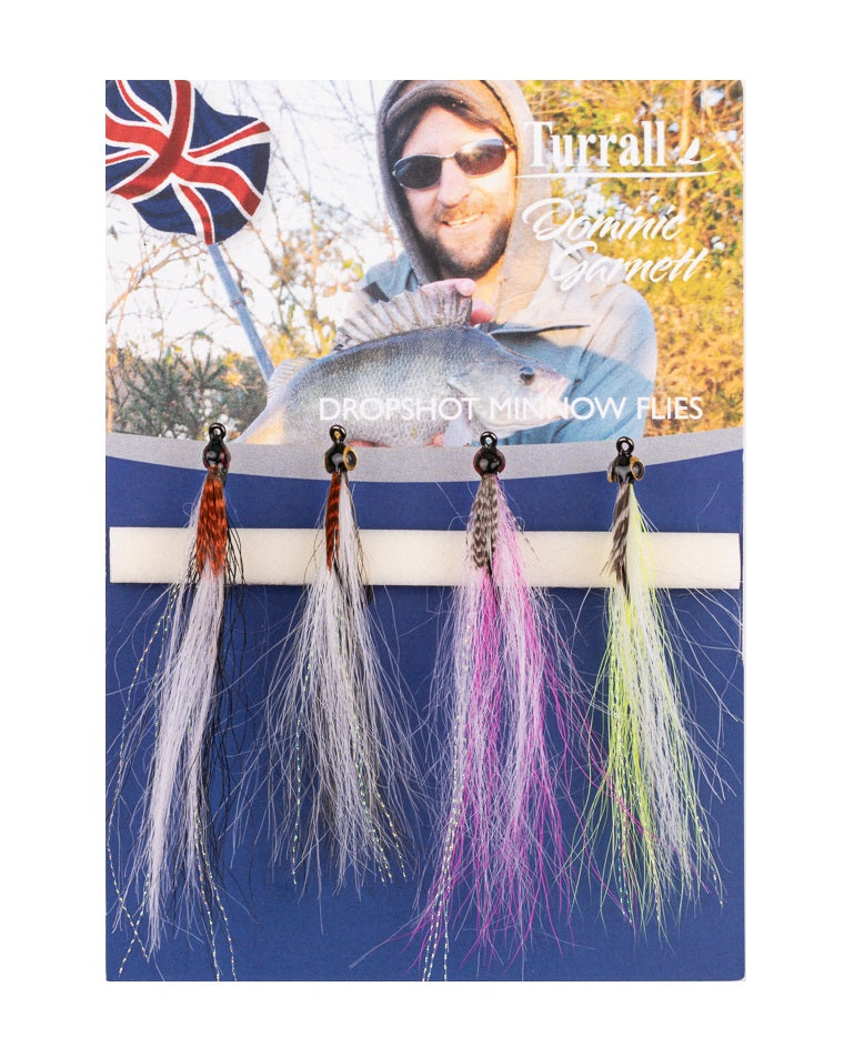 SIGNATURE SELECTION DROP SHOT MINNOW SELECTION 4 FLIES