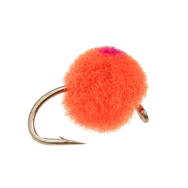 SALMON EGG FLY GLO-BUG RED
