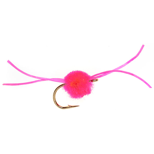 SALMON EGG FLY GLO-BUG PINK LEGS