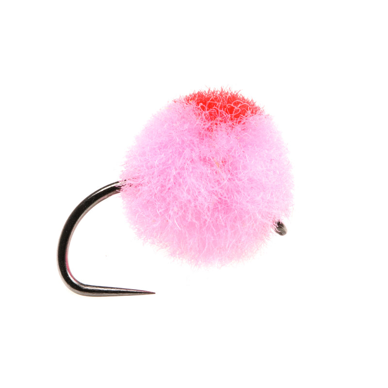 STILLWATER BARBLESS FLY PINK RED DOT EGG