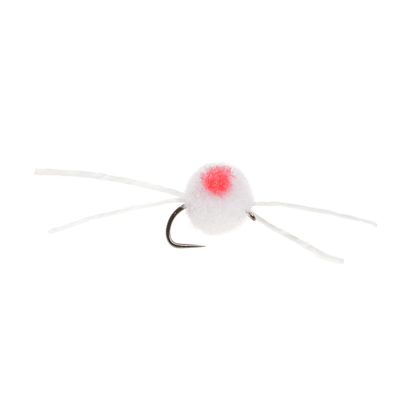 STILLWATER BARBLESS FLY LEGGY EGG WHITE