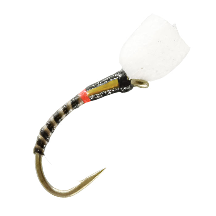 EMERGER FLY TOPHAT FOAM NYMPH BLACK