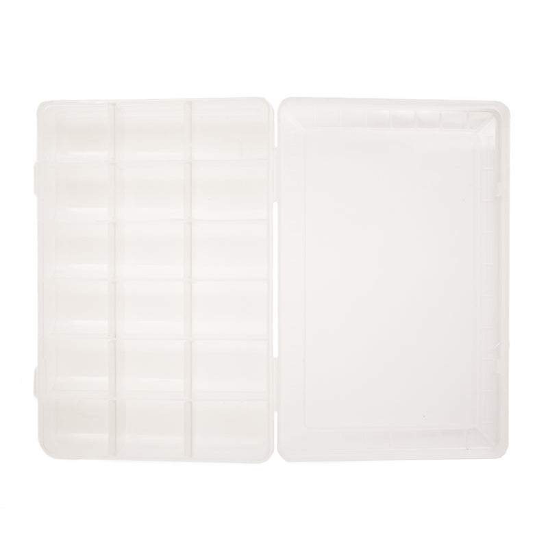 FLY BOX LARGE U-BOTTOM FLY / LURE BOX (18 COMP)