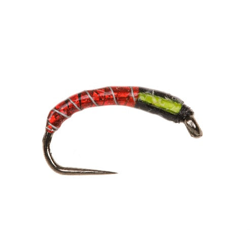 BUZZER BARBLESS FLY RED SHIMMER
