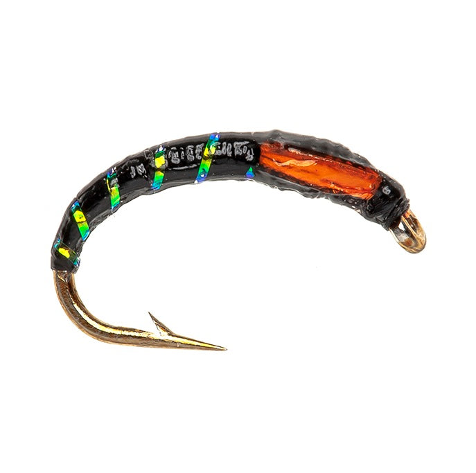 BUZZER FLY EPOXY BUZZER BLACK & ORANGE CHEEKS