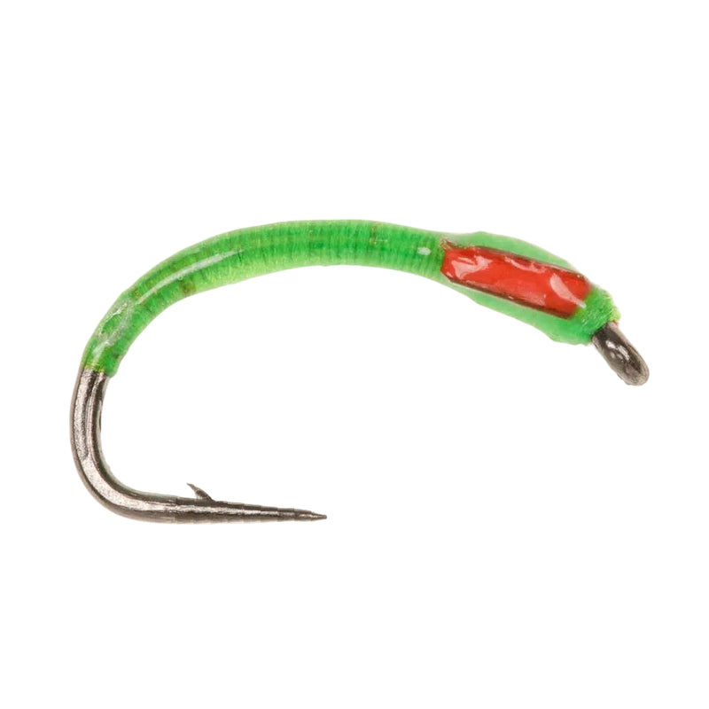 BUZZER FLY LIME & ORANGE CHEEKS EPOXY BUZZER