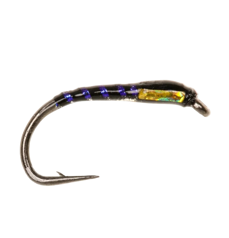 BUZZER FLY EPOXY BUZZER BLACK & UV RIB YELLOW CHEEKS
