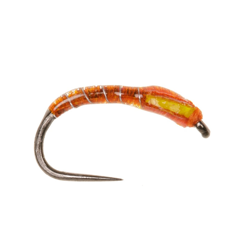 BUZZER BARBLESS FLY UV FLASHBACK EPOXY BUZZER ORANGE