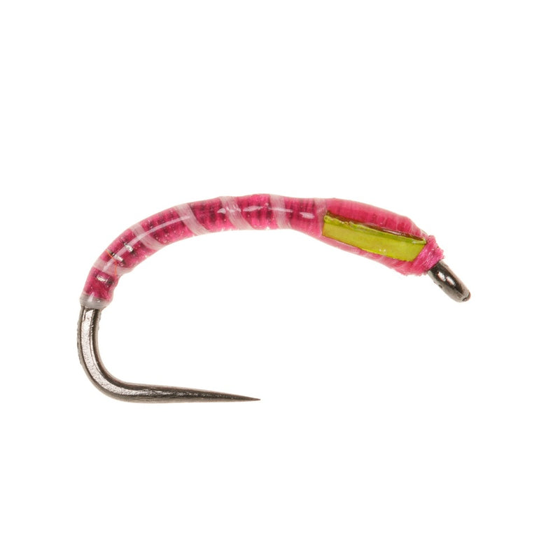 BUZZER BARBLESS FLY PINK FLEXI RIB EPOXY BUZZER