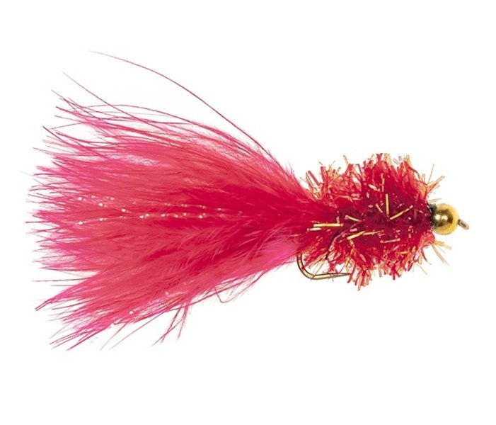 FRITZ GOLD HEAD FLY RED
