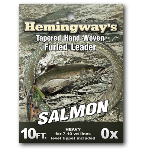 FURLED LEADER SALMON / STEELHEAD 10FT / 0X