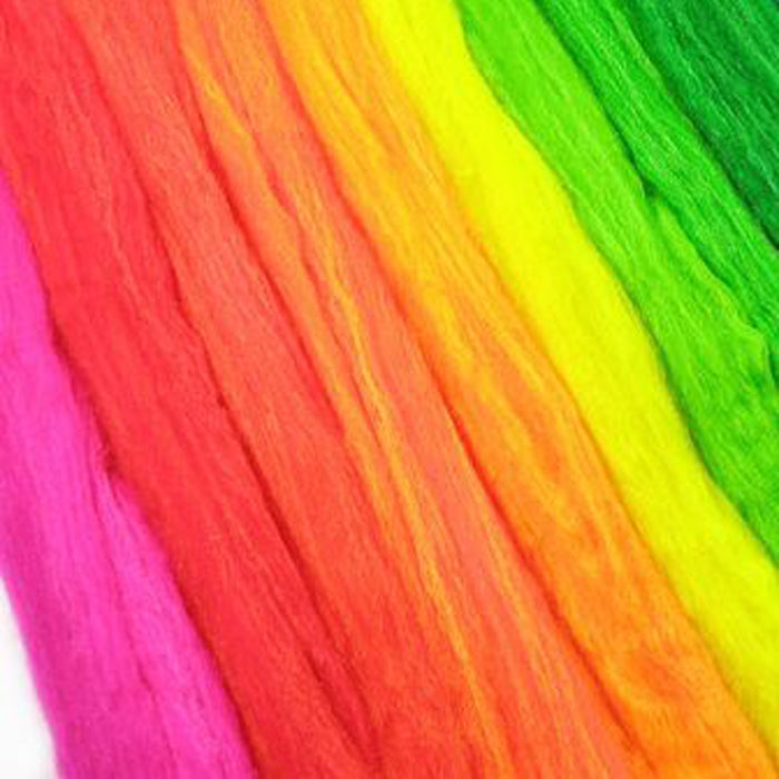 WOOL FLUORESCENT FLY TYING MATERIAL